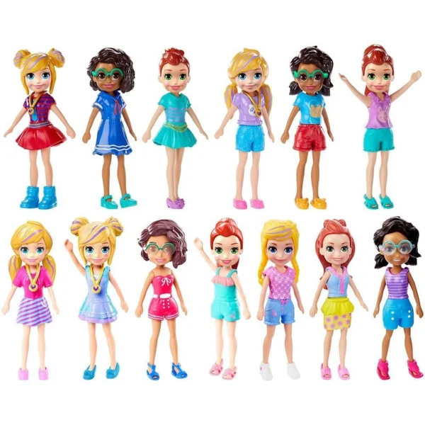 Boneca Polly Pocket Sortida Mattel - 1 unidade